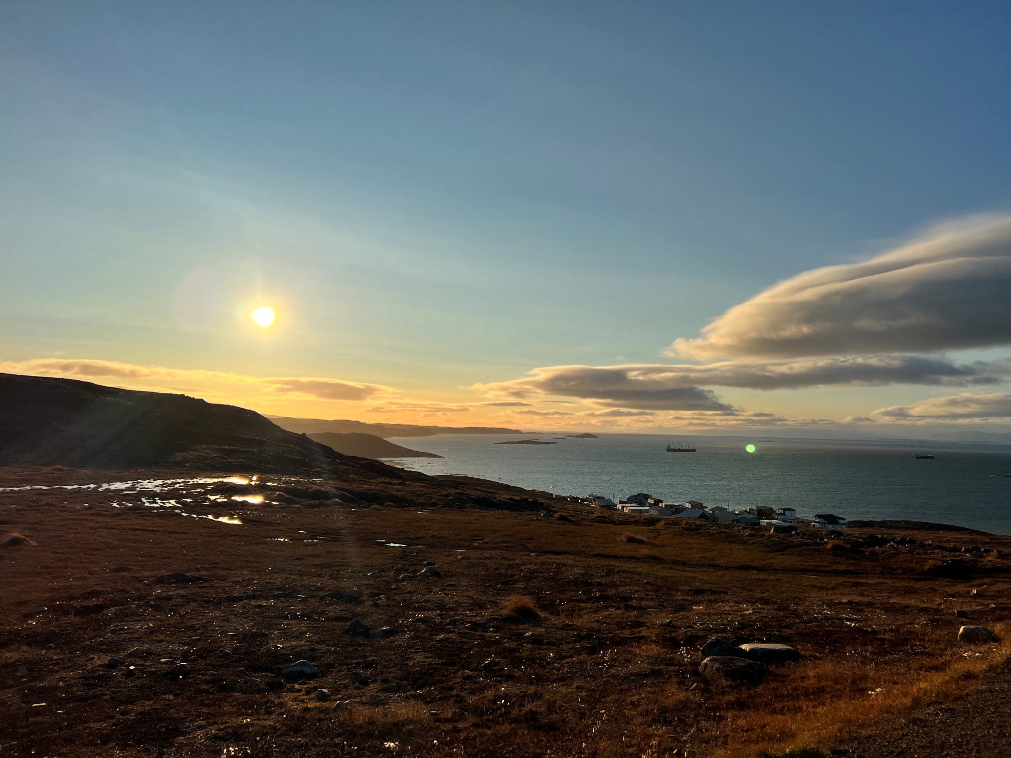 Tundra Valley et baie de Frobisher